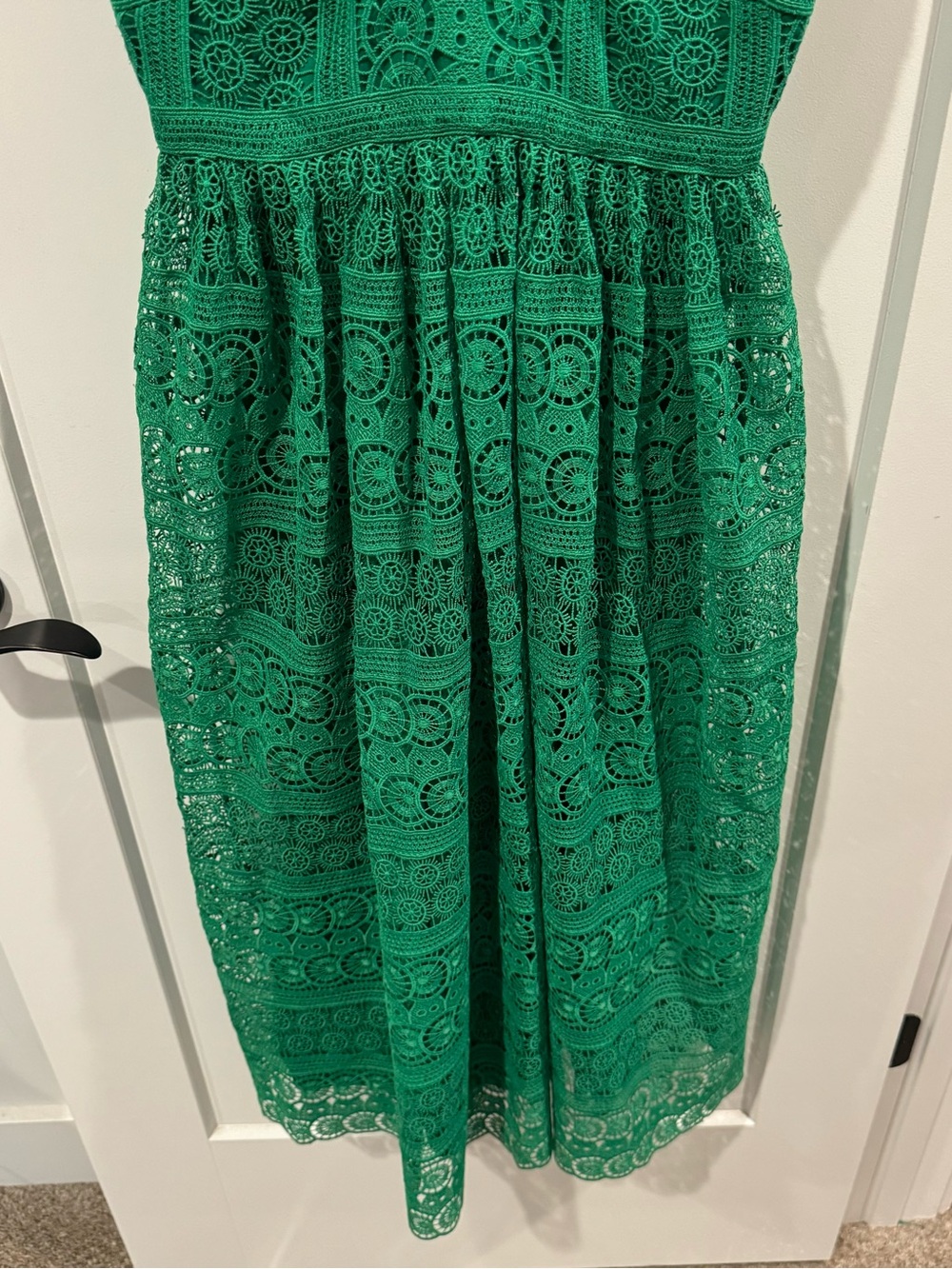 Antonio Melani Kelly Green Eyelet Ruth Lace Dress - Picture 6 of 10